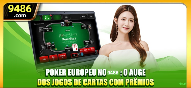 Imagem promocional da 40win mostrando a plataforma e suas vantagens